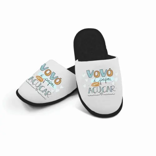 Pantufa vovô presente vô lembrança avô papai com açúcar