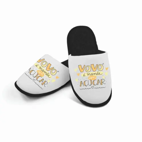 Pantufa Vovó presente vó lembrança avó mãe com açúcar