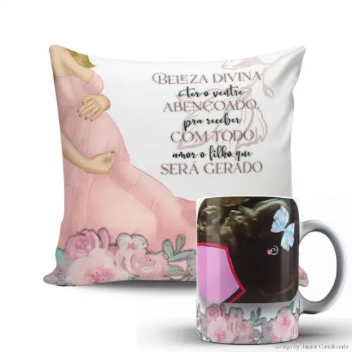 Presente gravida mãe dia das mães gravida