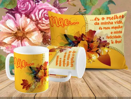 Presente Mãe é os melhor da minha vida meu orgulho