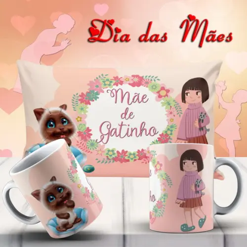 Presente Mãe de gato lembrança mãe de gato mãe de pet