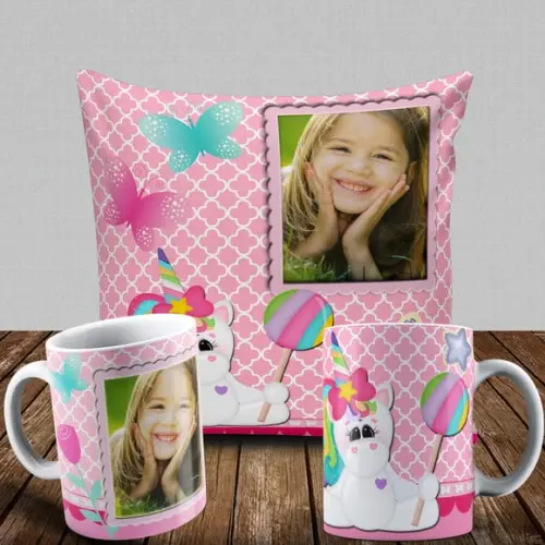 Presente menina unicórnio presente meninas kit criança