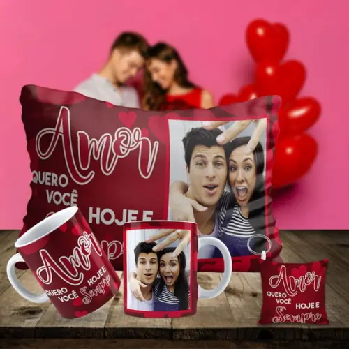 Presente namorados presente namorado lembrança amor kit
