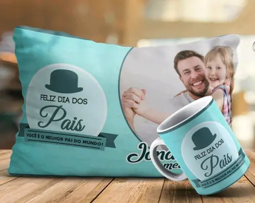 Presente papai foto pai lembrança pai kit presente pai