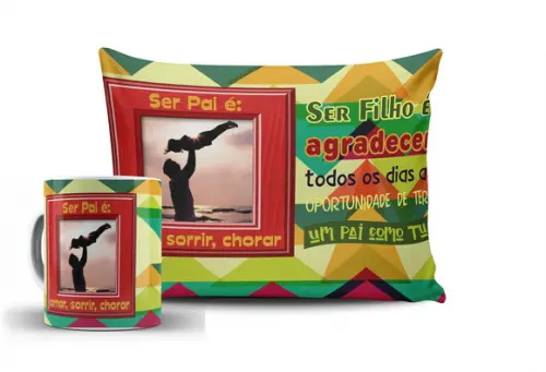 Presente pai personalizado foto ser filho