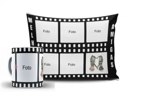 Presente Personalizado com Foto Amiga Melhores Amigas