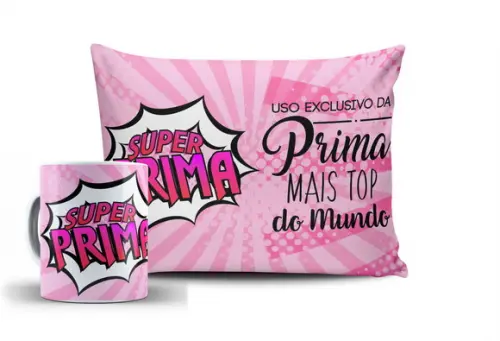 Presente Prima Lembrança Prima Kit Presente Prima