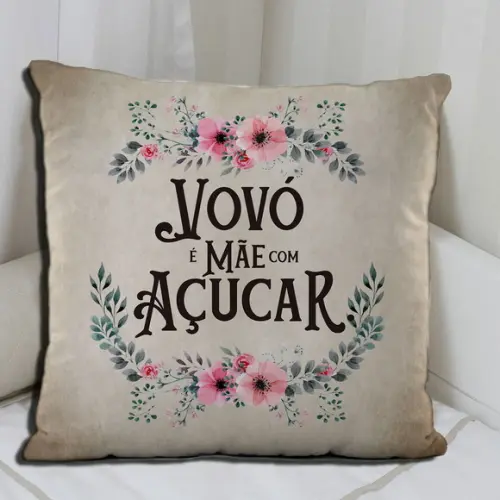 Presente Vovó É Mãe com Açúcar Kit