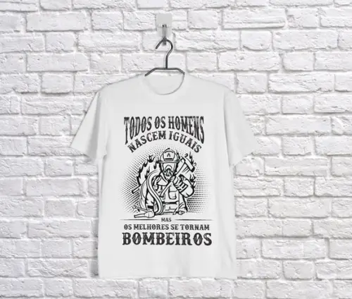 T Shirt Bombeiro os melhores