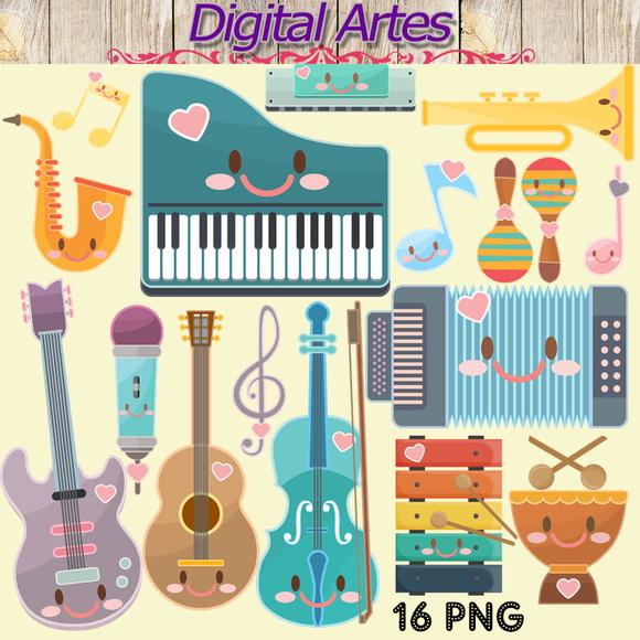 Kit Digital Instrumentos Musicais