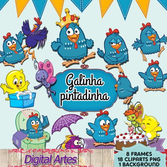 Kit Digital Galinha Pintadinha