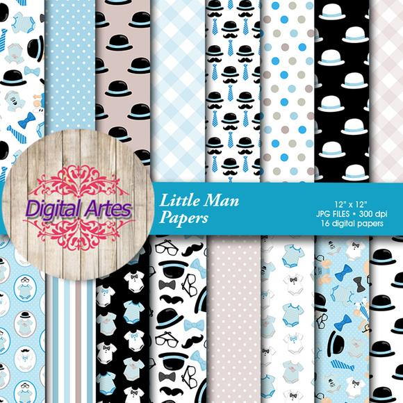 Kit Digital Papéis Pai