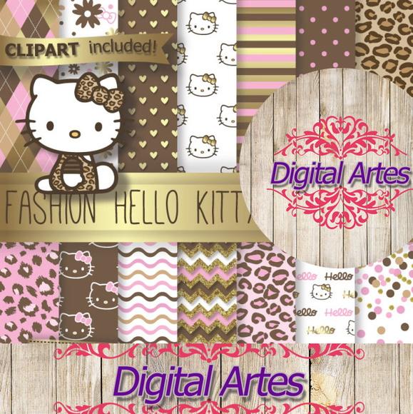 Kit Digital Hello Kitty
