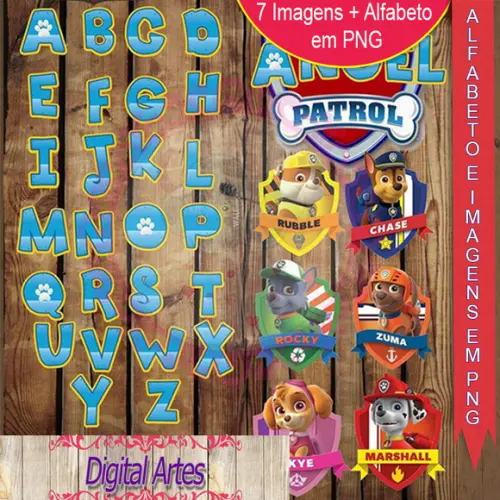 Kit Digital Patrulha Canina
