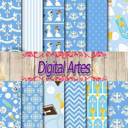 Kit Digital Papéis Igreja