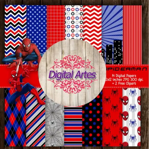 Kit Digital Homem Aranha