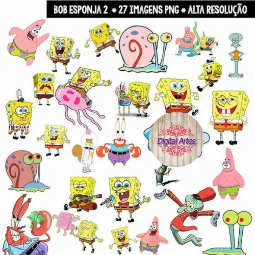 Kit Digital Bob Esponja