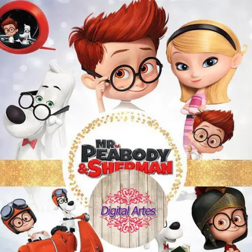 Kit Digital As Aventuras de Peabody e Sherman