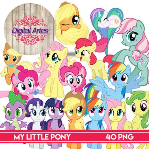 Kit Digital My Little Pony