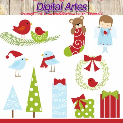 Kit Digital Feliz Natal