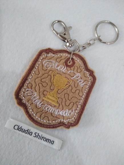 Chaveiro Dia dos Pais Meu Campeão