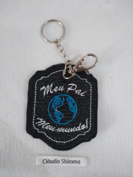 Chaveiro Dia dos Pais Meu Mundo
