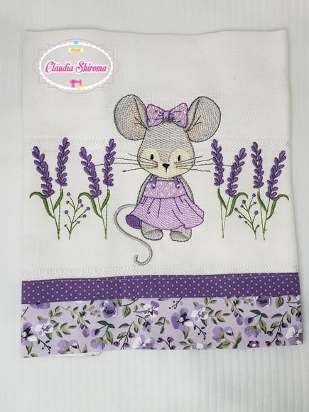 Fralda Boca Bordada Personalizada