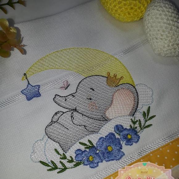 Fralda bordada personalizada