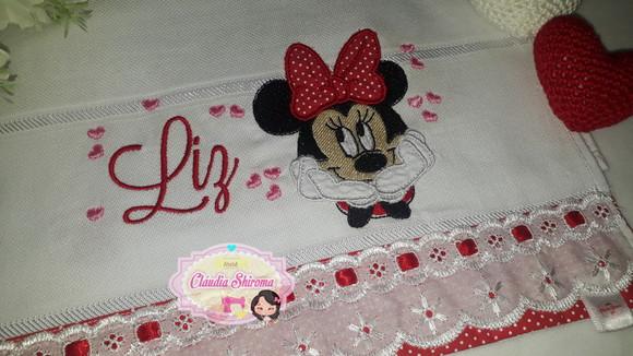Fralda Bordada Personalizada