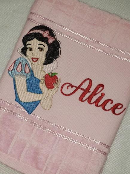 Kit 2 Toalhas Escolar Infantil Personalizada