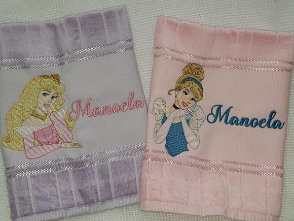 Kit 2 Toalhas Escolar Infantil Personalizada