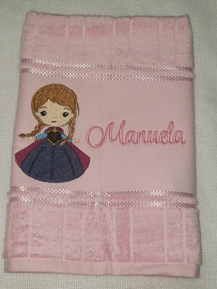 Kit 2 Toalhas Escolar Infantil Personalizada