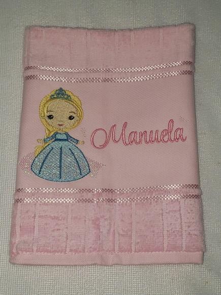 Kit 2 Toalhas Escolar Infantil Personalizada