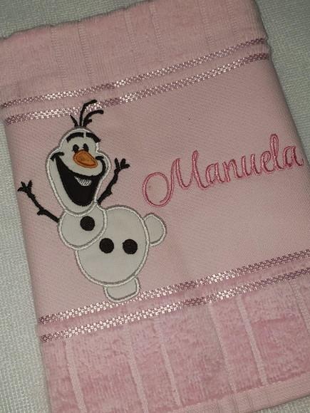 Kit 2 Toalhas Escolar Infantil Personalizada