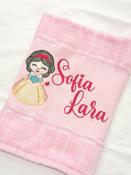 Kit 3 Toalhas Escolar Infantil Personalizada
