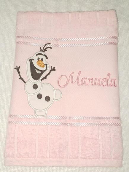 Kit 3 Toalhas Escolar Infantil Personalizada