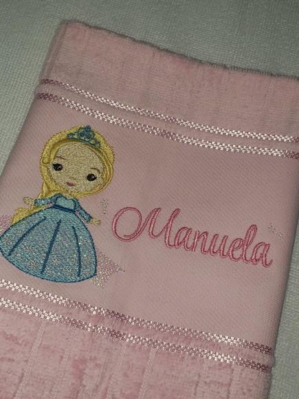 Kit 3 Toalhas Escolar Infantil Personalizada