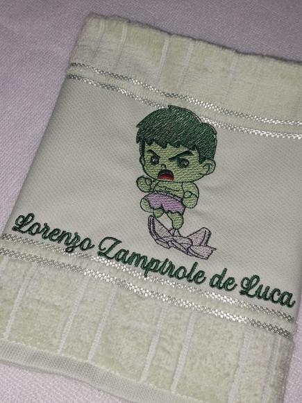 Kit 3 Toalhas Escolar Infantil Personalizada