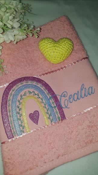 Kit 3 Toalhas Escolar Infantil Personalizada