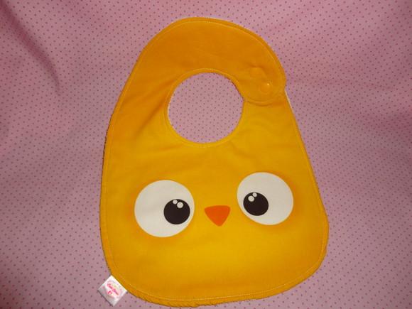 Kit babador Pintinho com toalha de boca