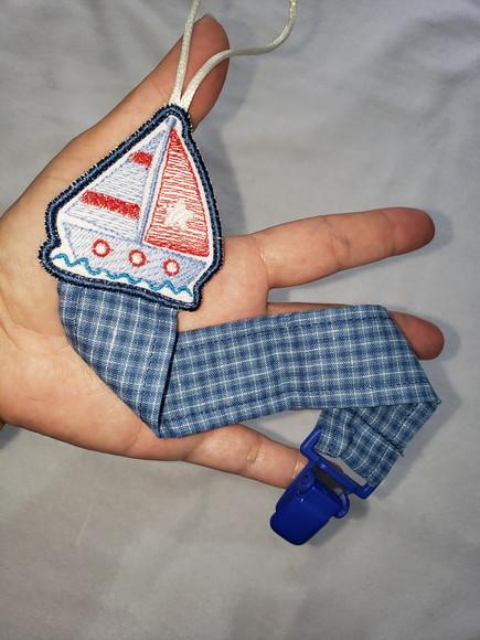 Kit Fralda de Boca e Prendedor de Chupetas