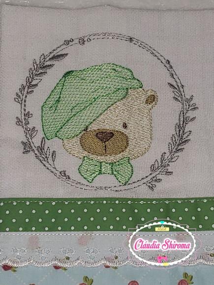 Kit Fraldas Bordadas 2 Fraldas