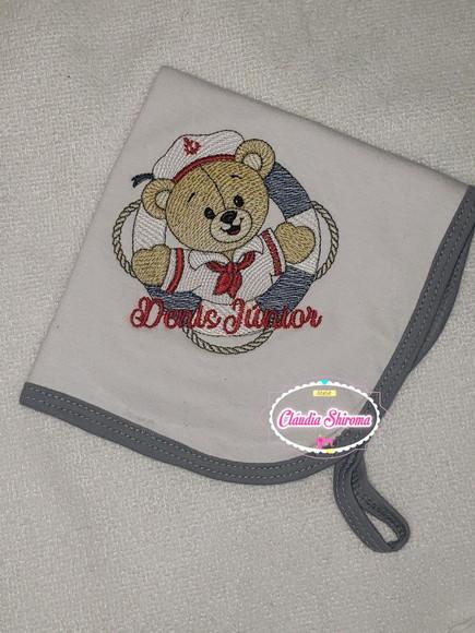 Kit Fraldas Bordadas 4 Peças