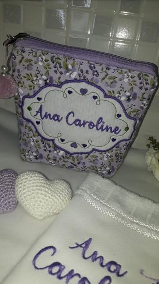 Kit Necessérie Personalizada com Toalha