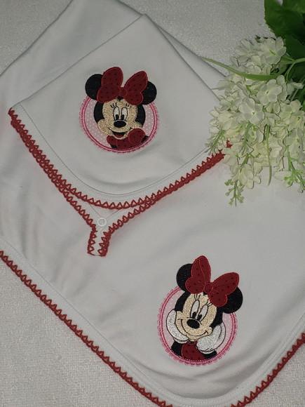 Kit Manta + Fraldinha de Boca com Segura Chupeta