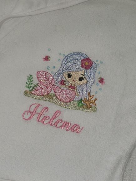 Kit Roupão de Bebê e Fralda Personalizado
