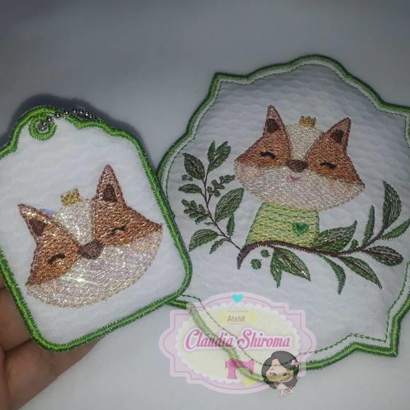 Kit tag e chaveiro