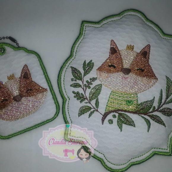 Kit tag e chaveiro