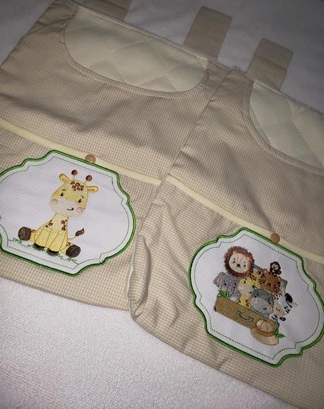 Porta Fraldas ou Porta Treco 2 Peças