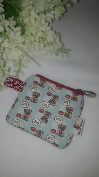 Porta Moedas Pug